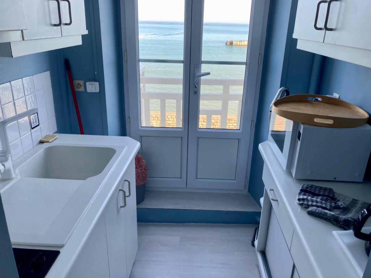 Appartement De Standing - Avec Terrasse Et Vue Mer Arromanches-les-Bains Kültér fotó