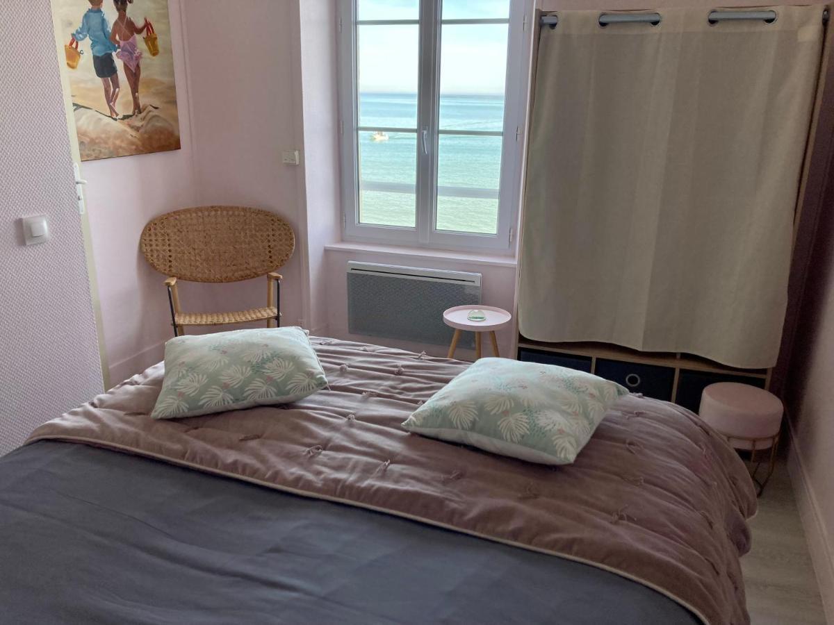 Appartement De Standing - Avec Terrasse Et Vue Mer Arromanches-les-Bains Kültér fotó